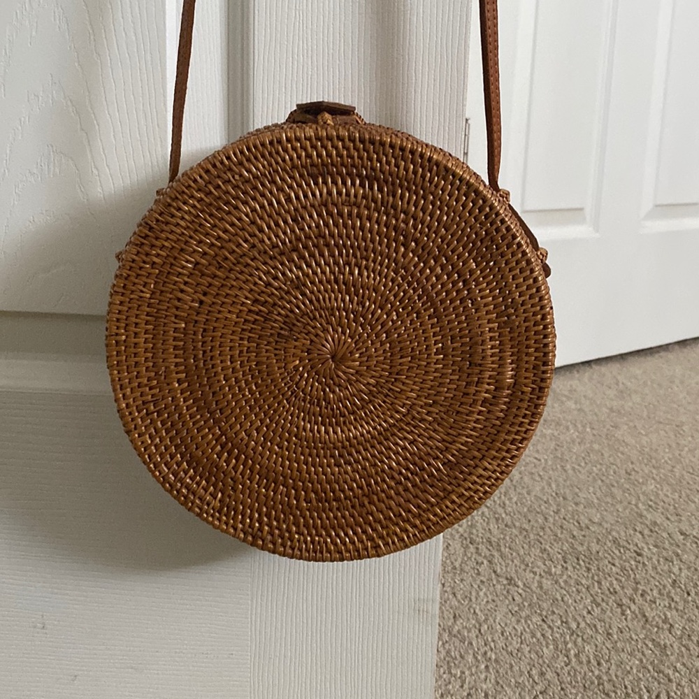 Wicker purse